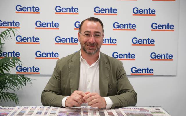 Carlos Blázquez, durante la entrevista