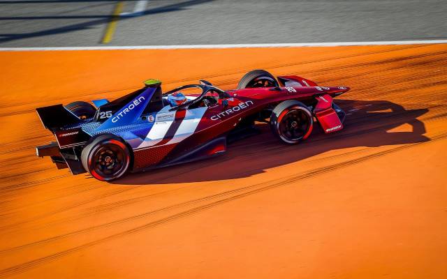 Imagen de archivo del piloto Jean-Eric Vergne en los test en Valencia de la Fórmula E