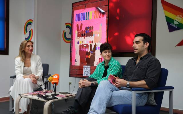 Sanguino durante la presentación de la programación