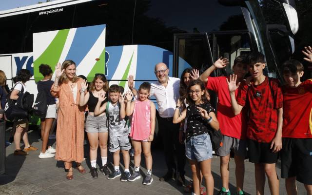 Arrancan los campamentos del Ayuntamiento de Madrid en Cercedilla en los que participarán este año 460 niños