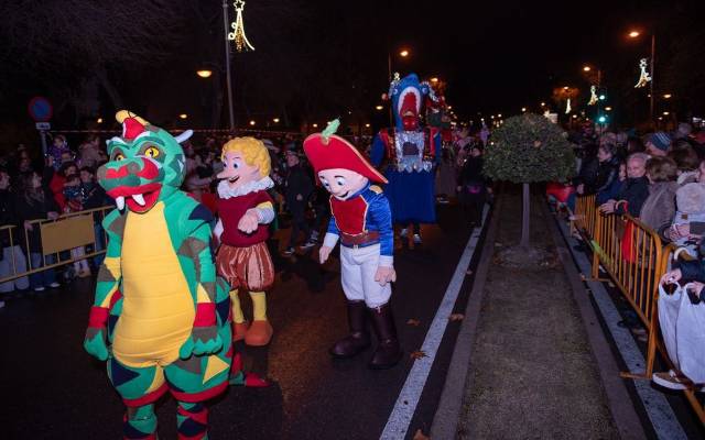 Foto de archivo de los Legamigos en la Cabalgata