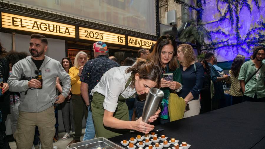La chef Lucía Grávalos realiza un ‘showcooking’