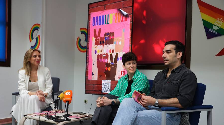 Sanguino durante la presentación de la programación