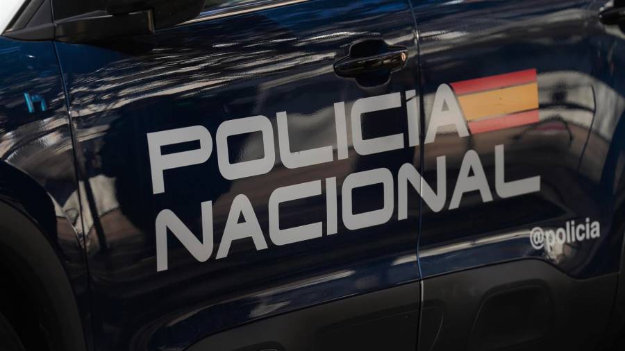 Un coche de la Policía Nacional