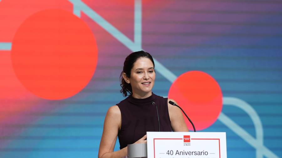 Díaz Ayuso preside el 40 aniversario del Consorcio Regional de Transportes