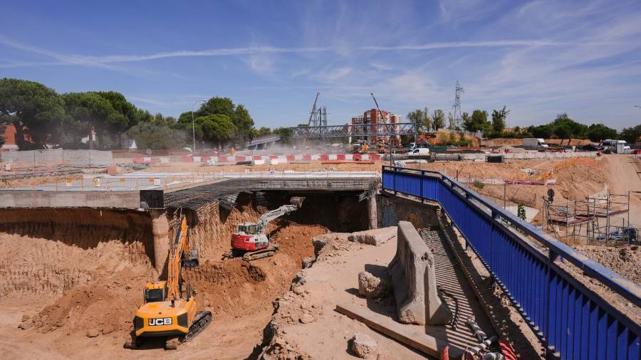 Imagen de archivo trabajos de soterramiento A-5