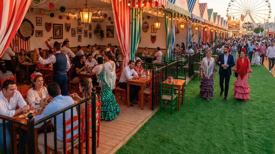 Imagen del recinto Iberdrola Music, donde estaba prevista la celebración del evento