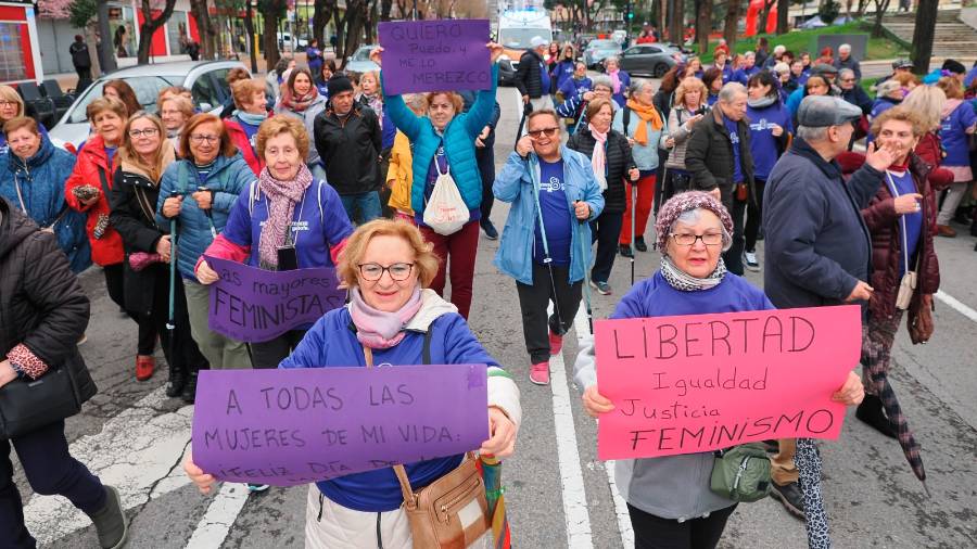 Imagen de la carrera del 8M en ediciones anteriores