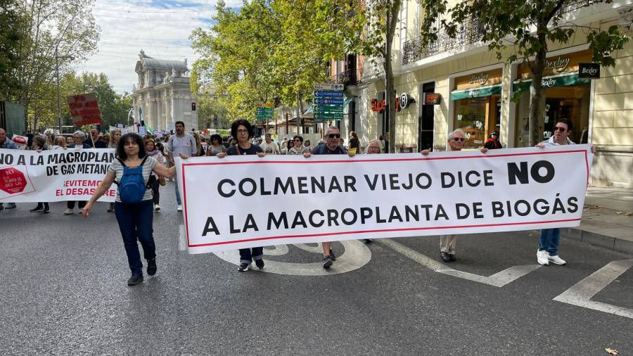 Foto de una manifestación en Madrid