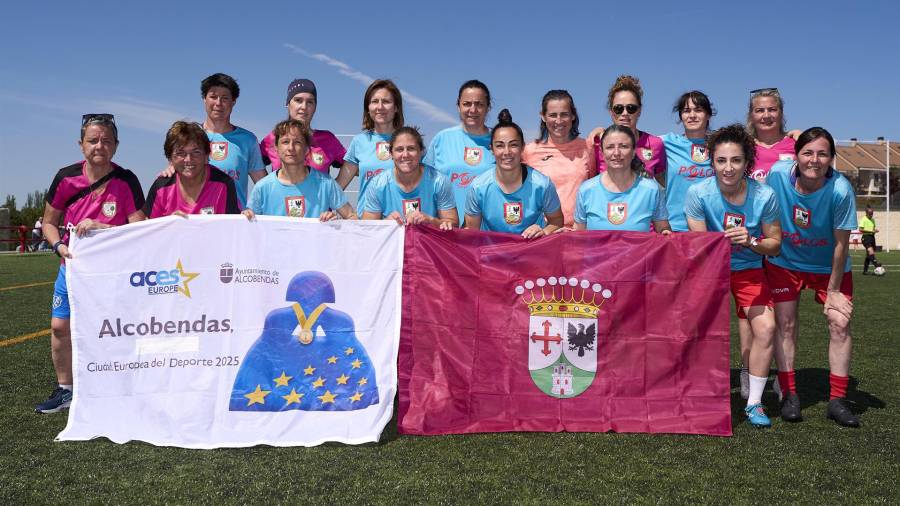 Equipo femenino de fútbol veterano de Alcobendas