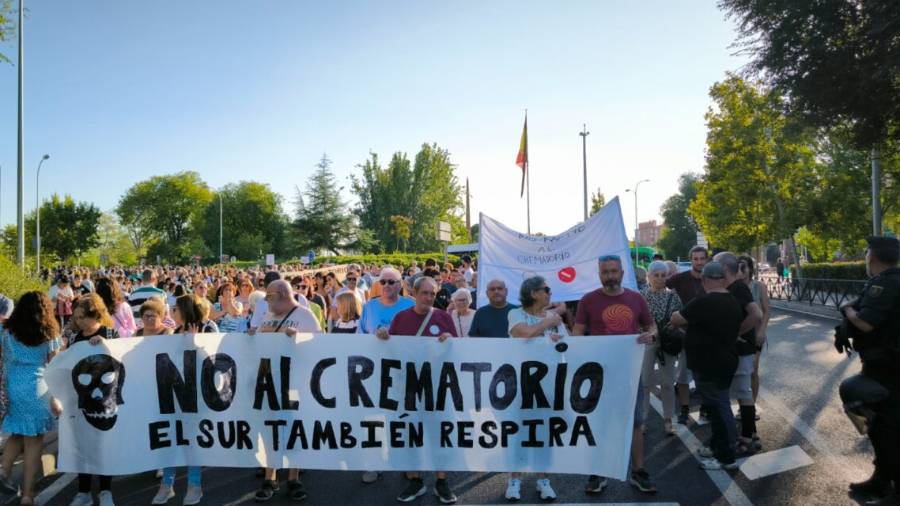 Una de las manifestaciones anteriores