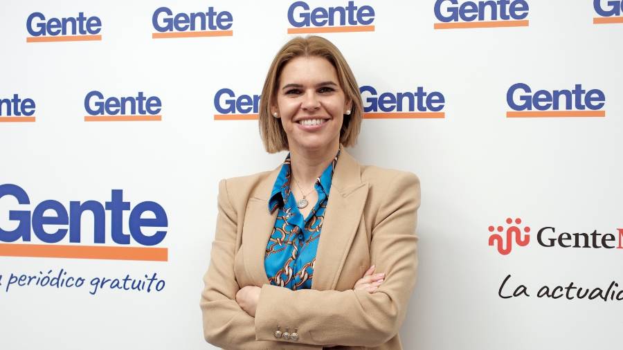 Judith Piquet, durante su visita a GENTE