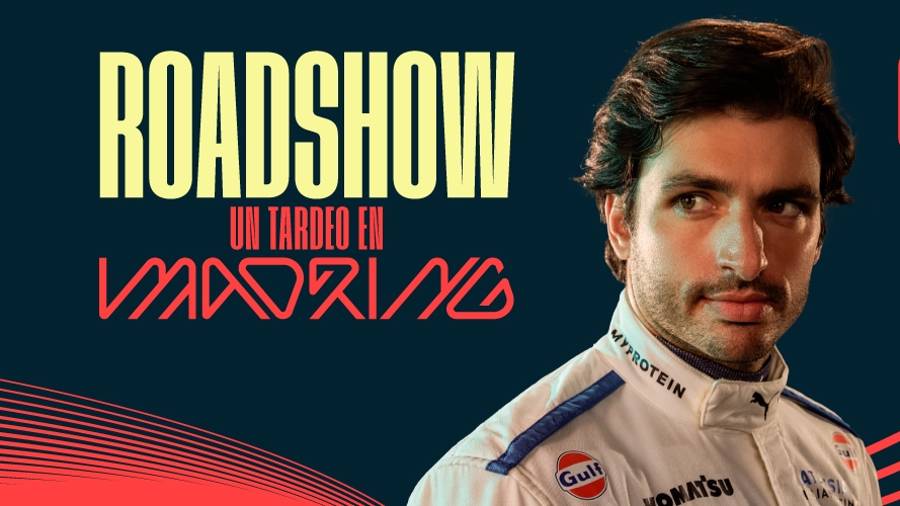 Cartel promocional del Roadsow Un tardeo en Madring