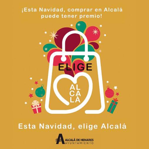 Cartel informativo campaña ‘Elige Alcalá’
