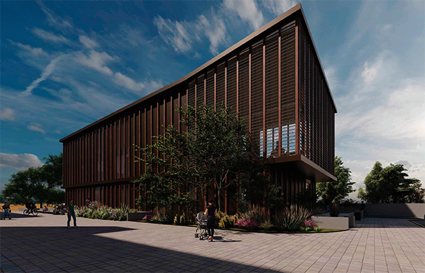 Render del nuevo edificio previsto para El Bercial