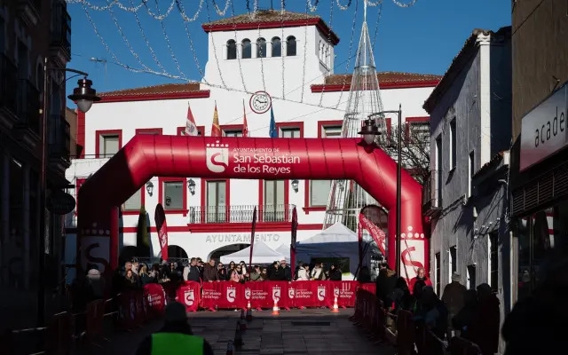 Salida y meta de la ‘Sanselvestre’ en la Plaza de la Constitución