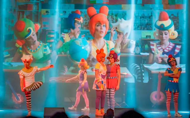 Un momento del espectáculo ‘Pintumanía’