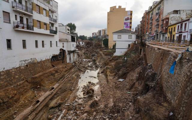 Estragos causados por la DANA, a 4 de noviembre de 2024, en Chiva