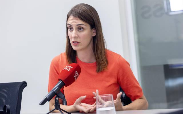 La portavoz de Más Madrid en el Ayuntamiento, Rita Maestre, en una entrevista en Europa Press