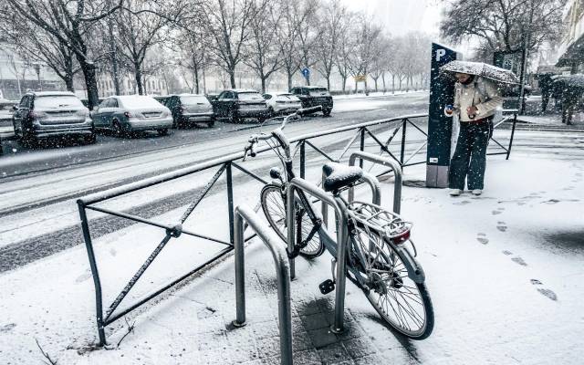 El centro de Madrid el pasado 28 de enero