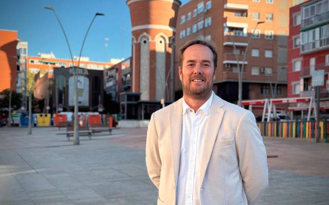 El portavoz del PP, Roberto Marín