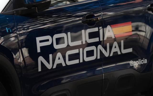 Un coche de la Policía Nacional