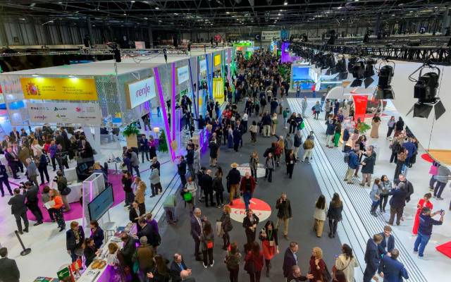 Imagen de uno de los pabellos de Fitur