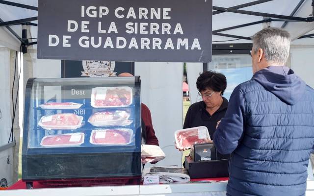 Uno de los stands de la Despensa de Madrid de Colmenar Viejo en anteriores ediciones