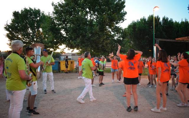 Los vecinos de fiesta el pasado año