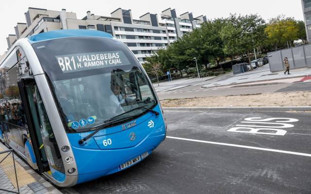 Bus Rapid que une Valdebebas con el Hospital Ramón y Cajal