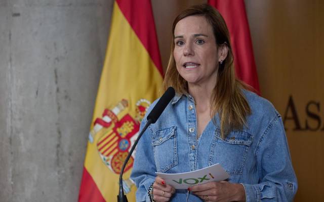 La portavoz de Vox en la Asamblea, Isabel Pérez Moñino-Aranda