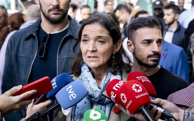 La portavoz del PSOE en el Ayuntamiento, Reyes Maroto