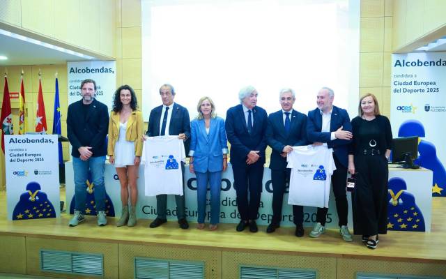 Alcobendas ha presentado por segunda vez su candidatura a ‘Ciudad Europea del Deporte’