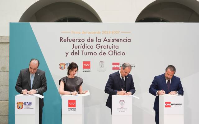 Presentación de la firma del convenio