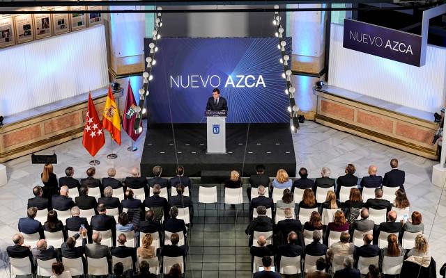 Martínez-Almeida, durante la presentación