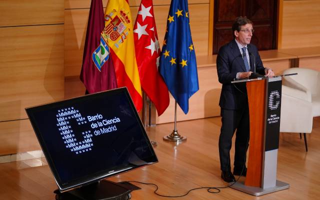 El alcalde, José Luis Martínez-Almeida, presenta el barrio de la Ciencia de la ciudad