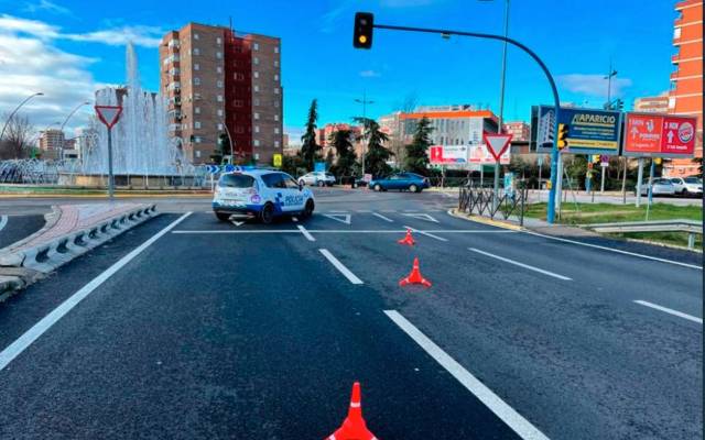 Una zona de la ciudad