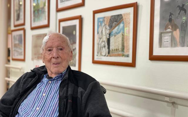 El pintor Carlos Perón Rodríguez