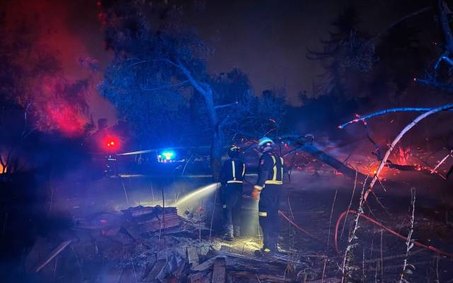 Extinguido el incendio iniciado en Fuente Cisneros
