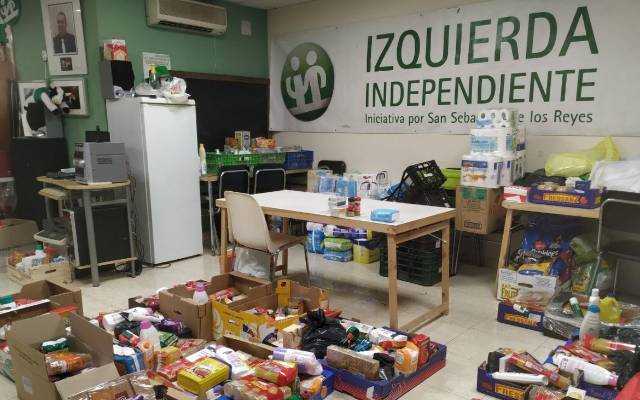 Recogida de productos de primera necesidad para las personas más vulnerables