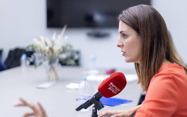 La portavoz de Más Madrid en el Ayuntamiento, Rita Maestre, en una entrevista en Europa Press