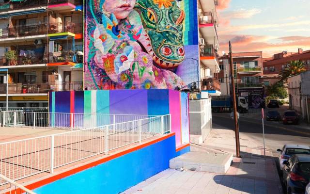 Tres murales en la Comunidad de Madrid optan a la mejor obra de arte urbano del mundo