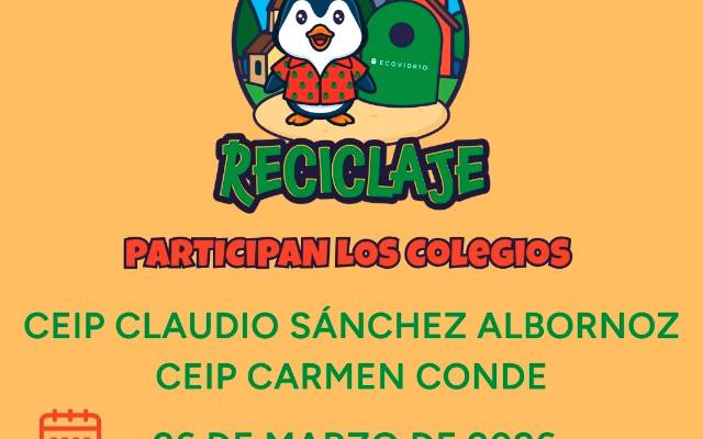 Los colegios Claudio Sánchez Albornoz y el Carmen Conde participan en ‘El Gran Prix del Reciclaje’