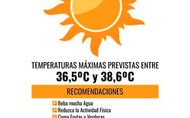 Activado el Programa de Alerta y Prevención de los Efectos sobre la Salud de Altas Temperaturas