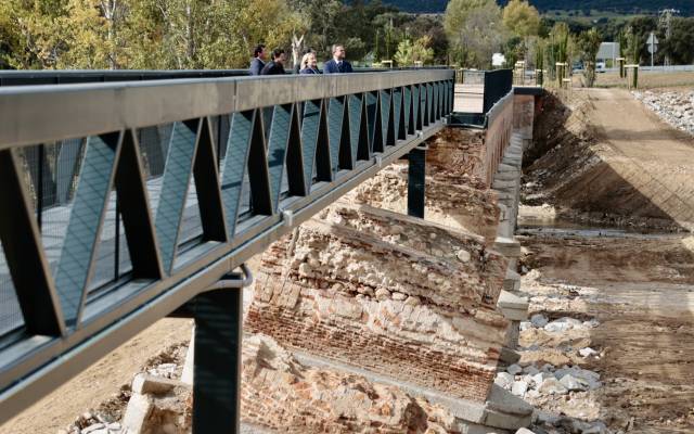 La Comunidad de Madrid transforma en un museo el antiguo Puente de La Pedrera de Aldea del Fresno