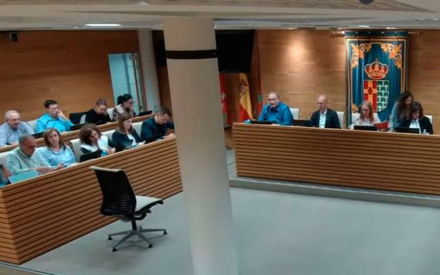 Un momento del pleno