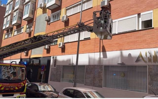 Incendio en una vivienda de Alcobendas