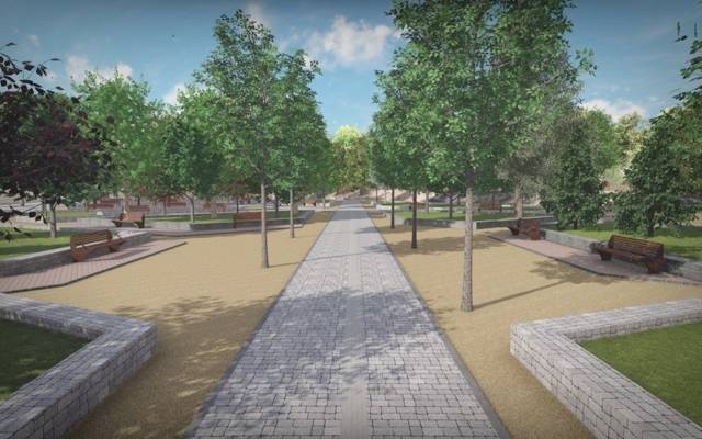 Proyección de cómo quedará el Parque Iplacea tras su reforma