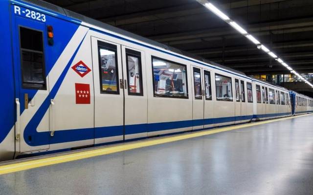 Un convoy de Metro de Madrid