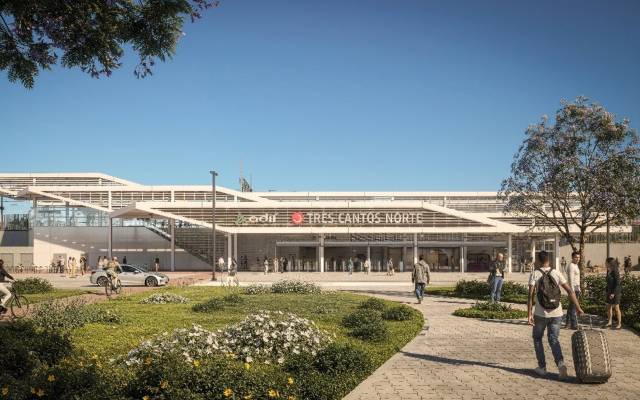 Futura estación de Cercanías de Tres Cantos Norte